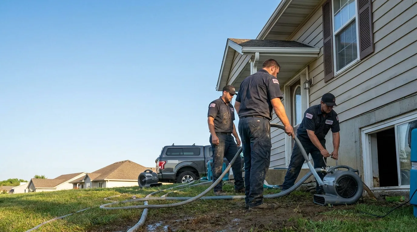 Water Removal in Evening Shade, AR near me